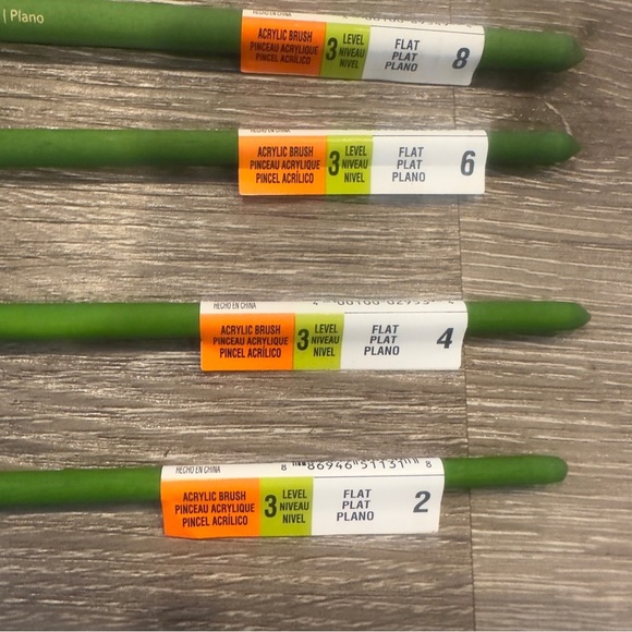 Set of 7 Artist's Loft Firenze Set of Paint Brushes, Level 3, Acrylic, Oil NEW - Picture 2 of 6